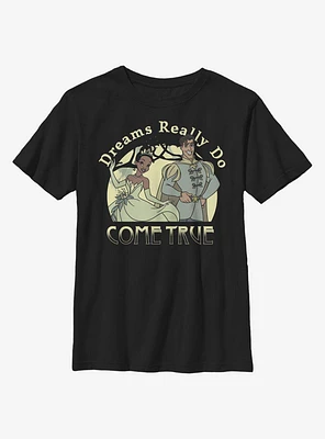 Disney The Princess And Frog Dreams Do Come True Youth T-Shirt