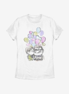 Disney Pixar Up Love Is An Adventure Womens T-Shirt