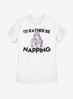 Disney Sleeping Beauty I'd Rather Be Napping Womens T-Shirt