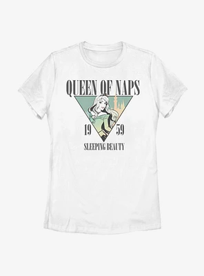 Disney Sleeping Beauty Queen Of Naps Womens T-Shirt