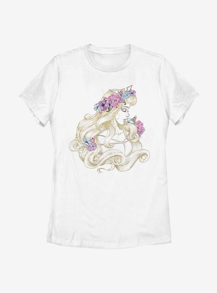 Disney Sleeping Beauty Shimmering Womens T-Shirt