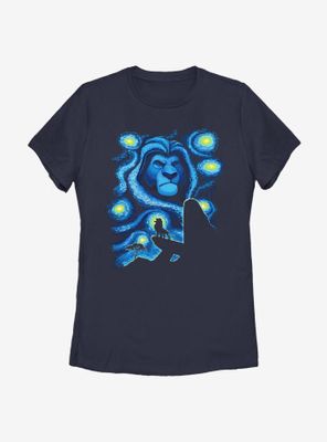 Disney The Lion King Starry Pridelands Womens T-Shirt