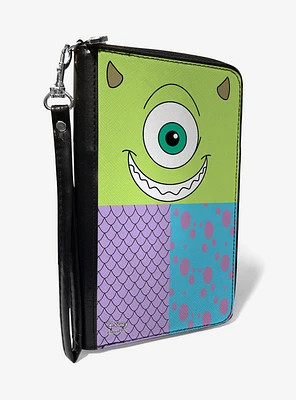 Disney Pixar Monsters, Inc. Character Bounding Blocks Zip Around Wallet