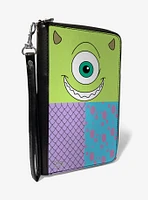 Disney Pixar Monsters, Inc. Character Bounding Blocks Zip Around Wallet