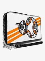 Star Wars BB-8 Pose Womens Zip Around Wallet