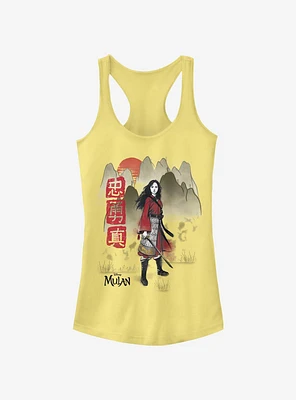 Disney Mulan Loyal Brave True Girls Tank