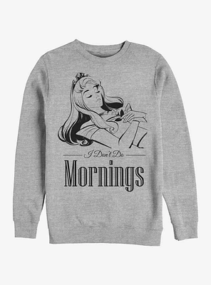 Disney Sleeping Beauty No Mornings Crew Sweatshirt