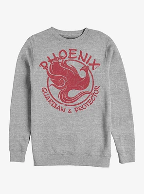 Disney Mulan Phoenix Circle Crew Sweatshirt