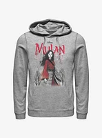 Disney Mulan Watercolor Title Hoodie