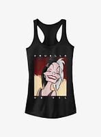 Disney Villains Cruella Tone Girls Tank