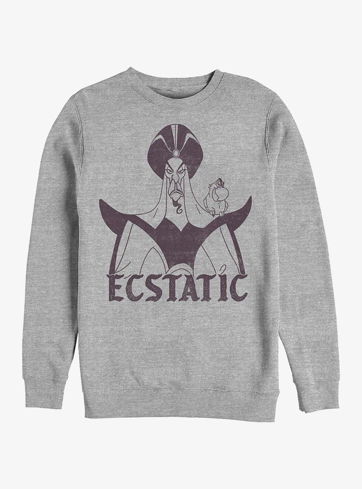 Disney Villains Ecstatic Jafar Crew Sweatshirt