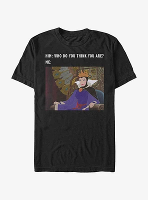 Disney Villains Evil Queen Meme T-Shirt