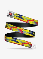 DC Comics Superman Camo Seatbelt Belt