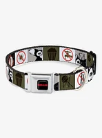 Gremlins Gizmo Poses Rules Blocks Seatbelt Buckle Dog Collar