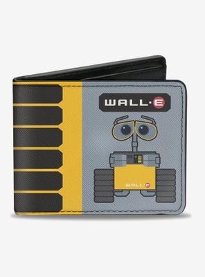 Disney Pixar Wall-E Tread Solar Charge Icon Bi-fold Wallet
