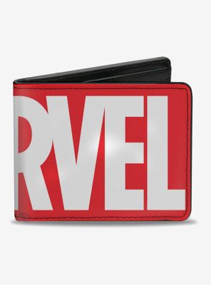 Marvel Red Brick Logo Bi-fold Wallet