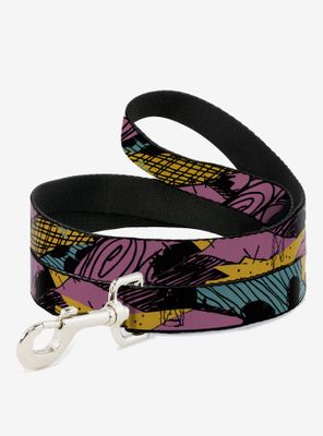 The Nightmare Before Christmas Sally Dress Patchwork Dog Leash