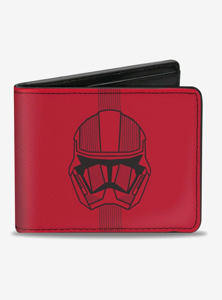 Star Wars Sith Trooper Face Insignia Bi-fold Wallet