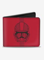 Star Wars Sith Trooper Face Insignia Bi-fold Wallet