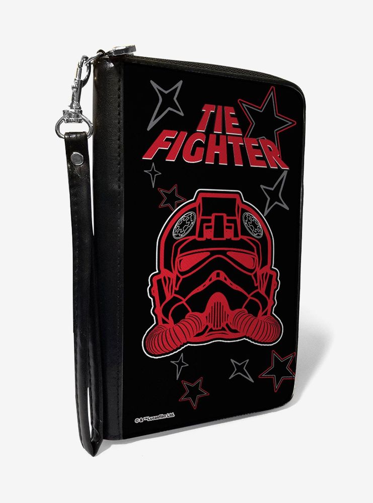 Star Wars TIE Fighter Pilot Stars Womens Zip Around Wallet