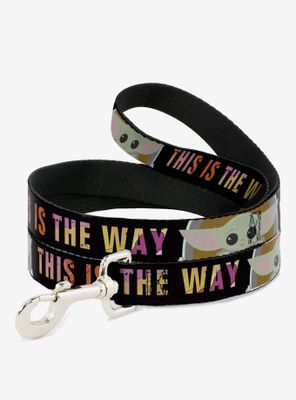 Star Wars The Mandalorian The Child Chibi Pose This Is The Way Dog Leash