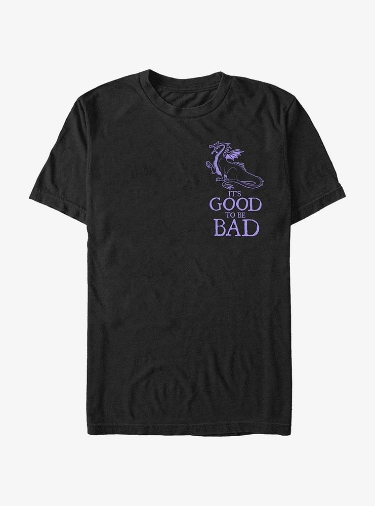 Disney Villains Good To Be Bad Left T-Shirt