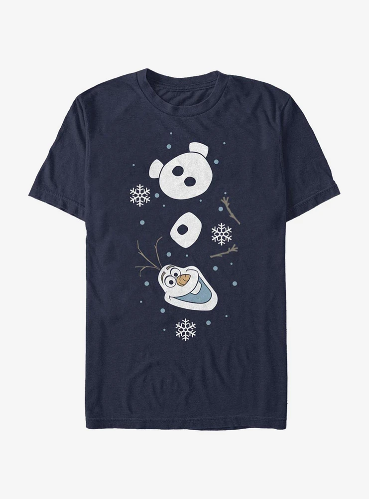 Disney Frozen Olaf Xmas Sleeve T-Shirt