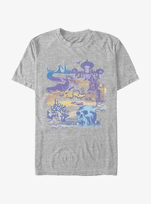Disney Villains Map T-Shirt