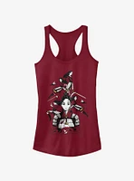 Disney Mulan Poses Girls Tank