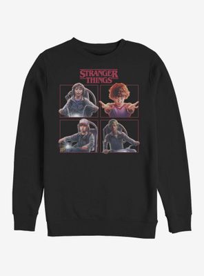 Stranger Things Cast Box Up Sweatshirt
