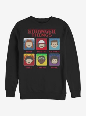 Stranger Things 8 Bit Sweatshirt