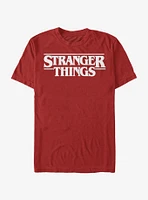 Stranger Things Classic Logo T-Shirt