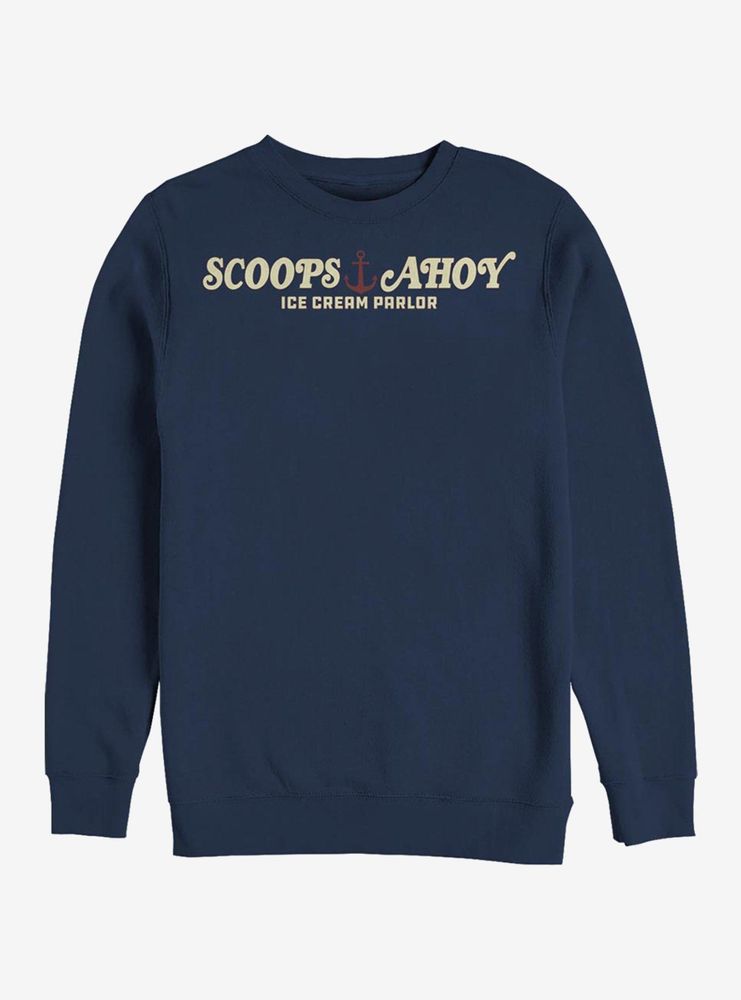 Stranger Things Scoops Ahoy Sweatshirt