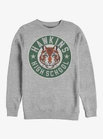 Stranger Things Hawkins High Tiger Emblem Sweatshirt