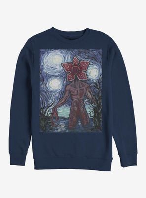 Stranger Things Starry Demogorgon Sweatshirt