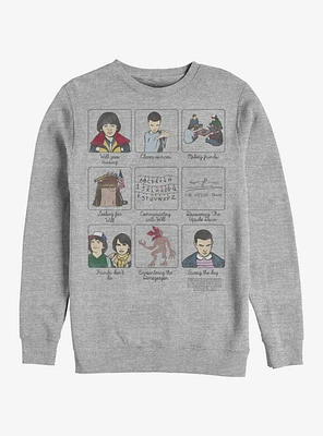 Stranger Things Story Sweatshirt