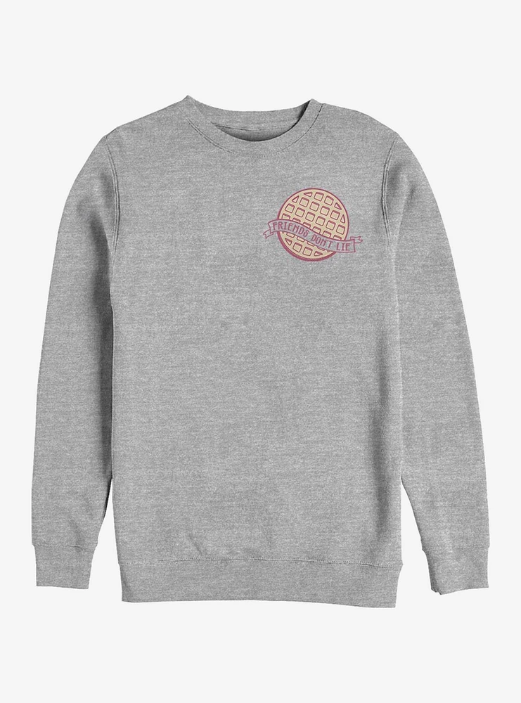Stranger Things Waffle Pocket Sweatshirt