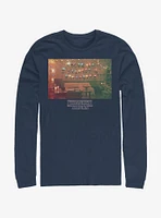 Stranger Things Christmas Lights Long-Sleeve T-Shirt