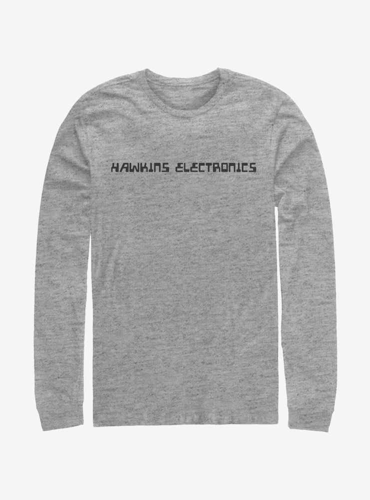Stranger Things Hawkins Electronics Long-Sleeve T-Shirt