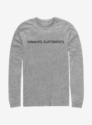 Stranger Things Hawkins Electronics Long-Sleeve T-Shirt