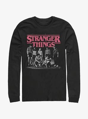 Stranger Things Fade Long-Sleeve T-Shirt