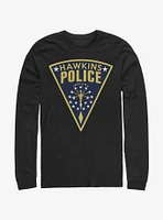 Stranger Things Hawkins Police Seal Long-Sleeve T-Shirt