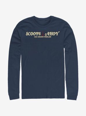 Stranger Things Scoops Ahoy Long-Sleeve T-Shirt