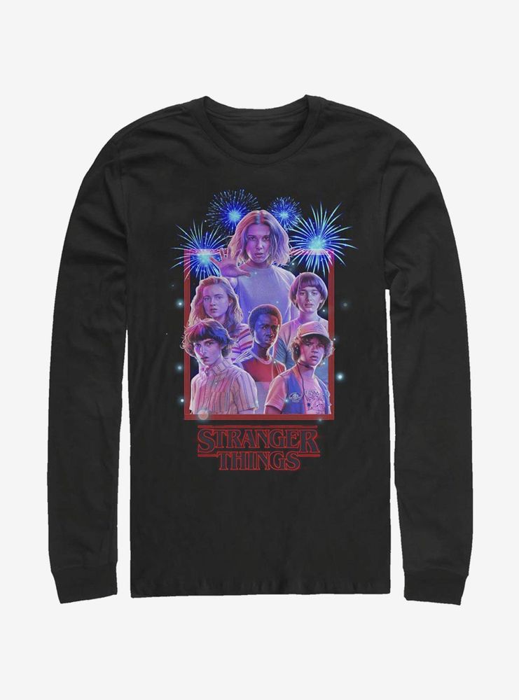 Stranger Things Box Long-Sleeve T-Shirt