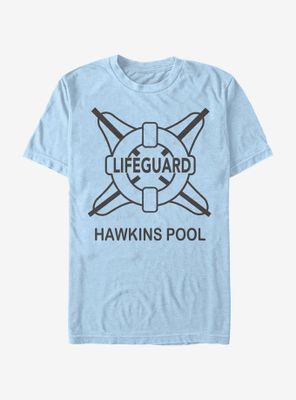 Stranger Things Hawkins Pool Lifeguard T-Shirt