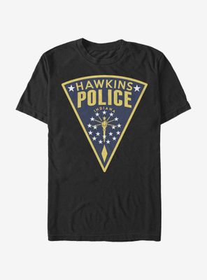 Stranger Things Hawkins Police Seal T-Shirt
