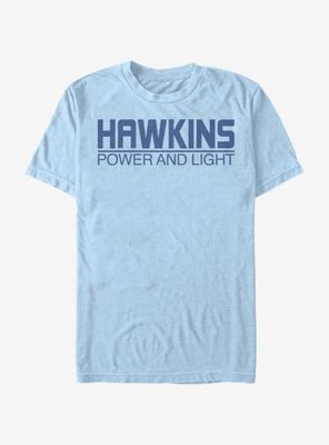 Stranger Things Hawkins Power And Light T-Shirt
