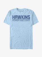 Stranger Things Hawkins Power And Light T-Shirt