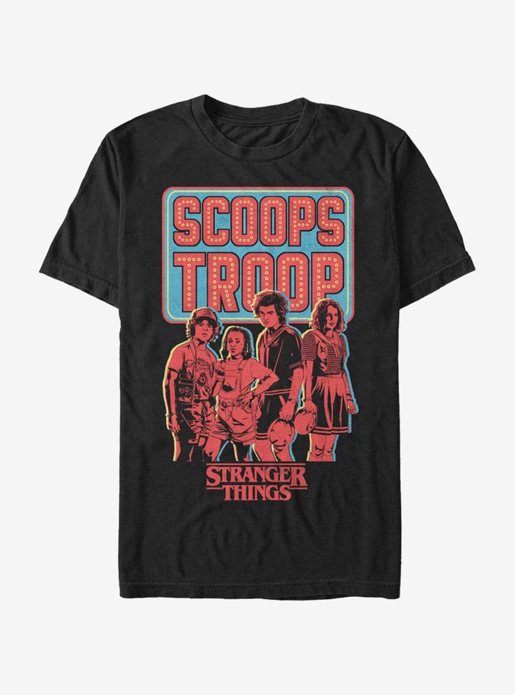 Stranger Things Scoop Troop T-Shirt