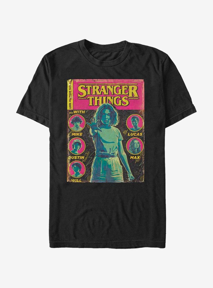 Stranger Things Comic Cover T-Shirt